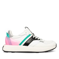 Women's Tiasa Sneakers in White/Black/Pink