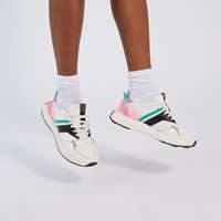 Women's Tiasa Sneakers in White/Black/Pink Alternate View