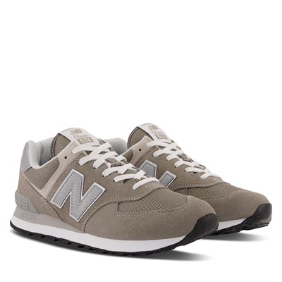 Gray new balance 574 on sale