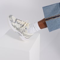Women's Gel-1130 Sneakers in Cream/Silver Alternate View