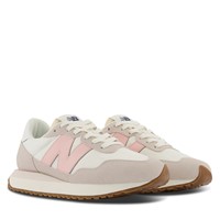 Women's 237 Sneakers in White/Pink Alternate View