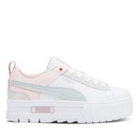 Women's Mayze Platform Sneakers in White/Pink/Grey