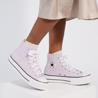 Women's Chuck Taylor All-Star Lift Hi Sneakers in Lavender Alternate View