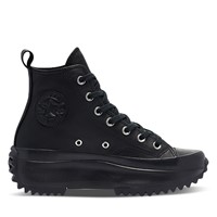 Run Star Hike Platform Sneakers in Black Leather