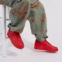 Men's Air Force 1 Sneakers in Red