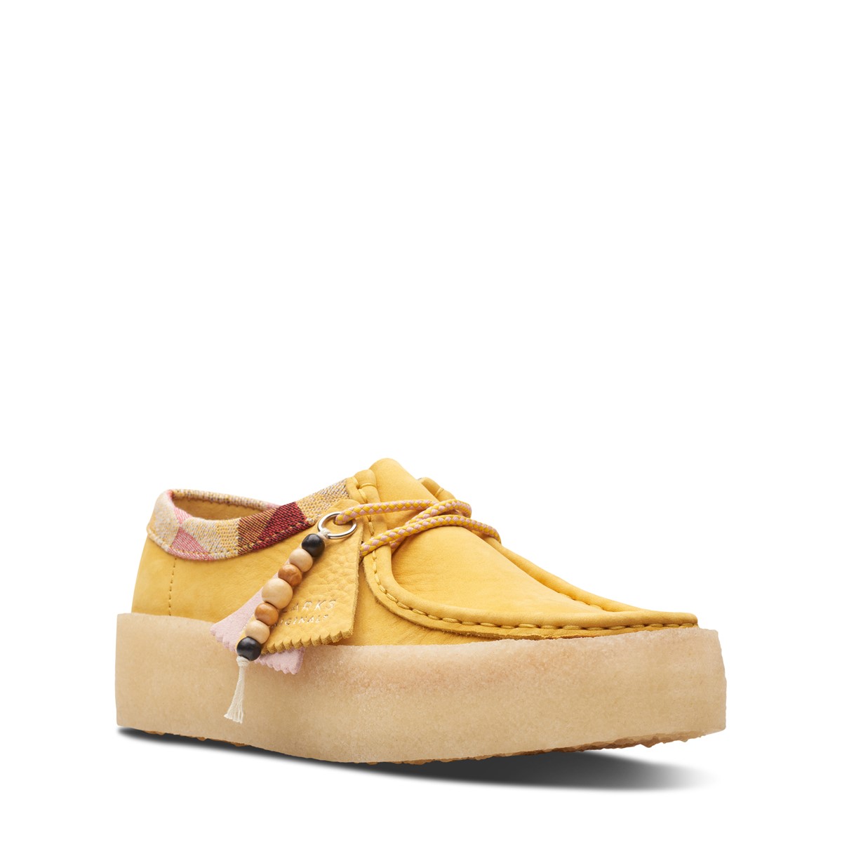 Women's Wallabee Cup Moccasin Shoes in Yellow | Little Burgundy