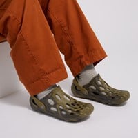 Men's Hydro Moc Drift Sandals in Green Alternate View