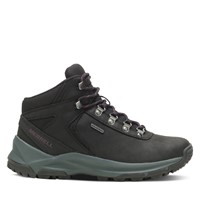 Women's Erie Mid Waterproof Hiking Boots in Black