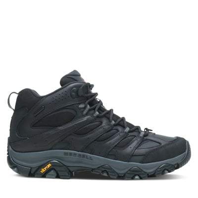 Men's Moab 3 Thermo Mid Waterproof Hiking Boots in Black