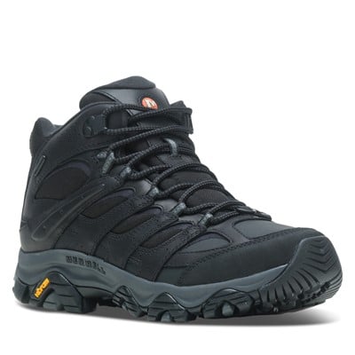 Men's Moab 3 Thermo Mid Waterproof Hiking Boots in Black Alternate View