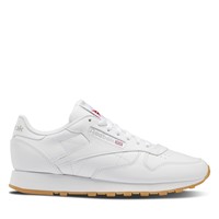 Men's Classic Leather Shoes in White