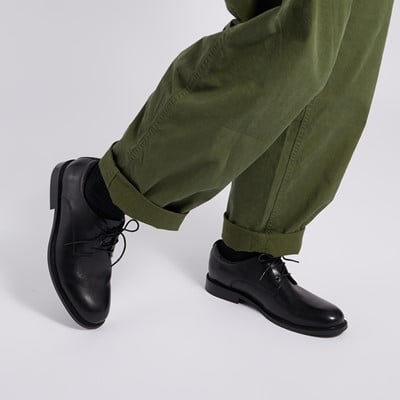 Chaussures richelieus Maxim noires pour hommes Alternate View