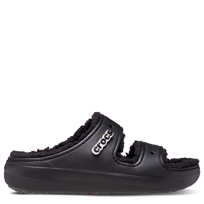 Classic Cozzzy Slide Sandals in Black