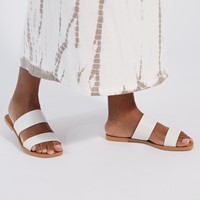 Sandales Coco blanches pour femmes