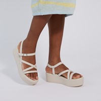 Alternate view of Women's Anis Platform Sandals in Off-White