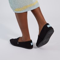 Chaussures Alpargata noires pour femmes Alternate View