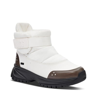 Women's Yose Puff Winter Boots in White/Black Alternate View