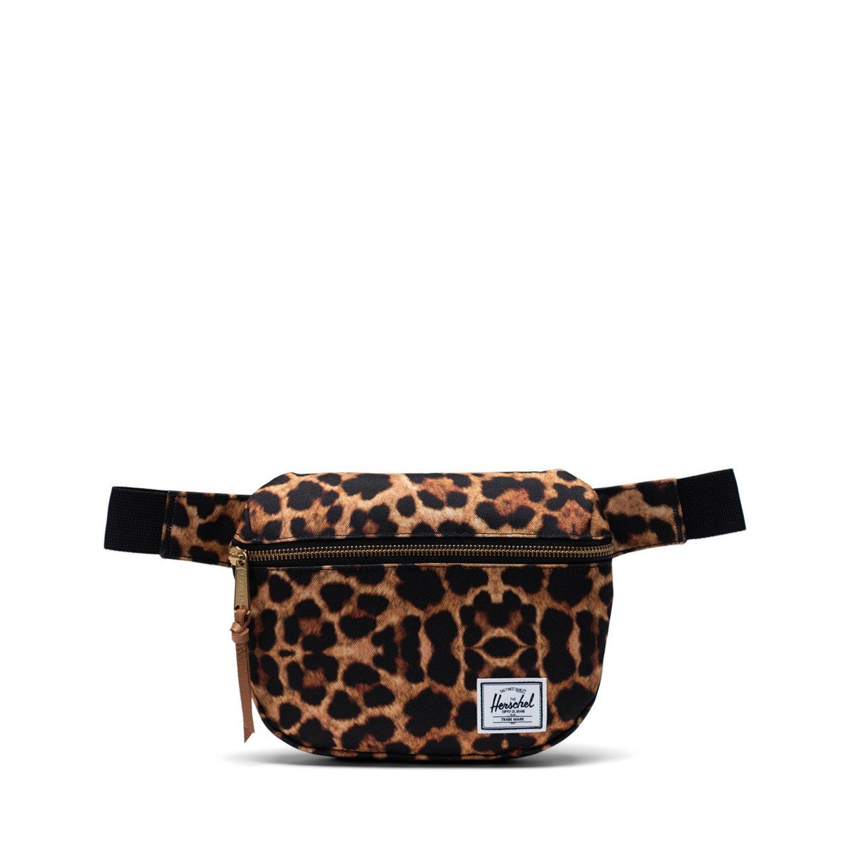 Leopard Print Fifteen Hip Bag in Brown/Black