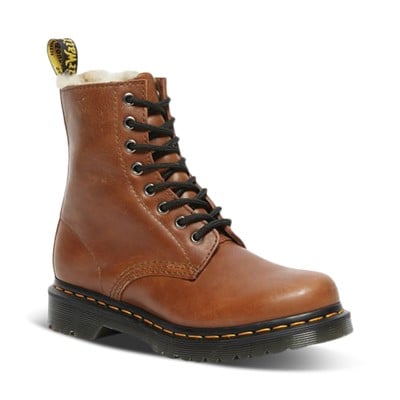 Women's 1460 Serena Lace-Up Boots in Brown Alternate View