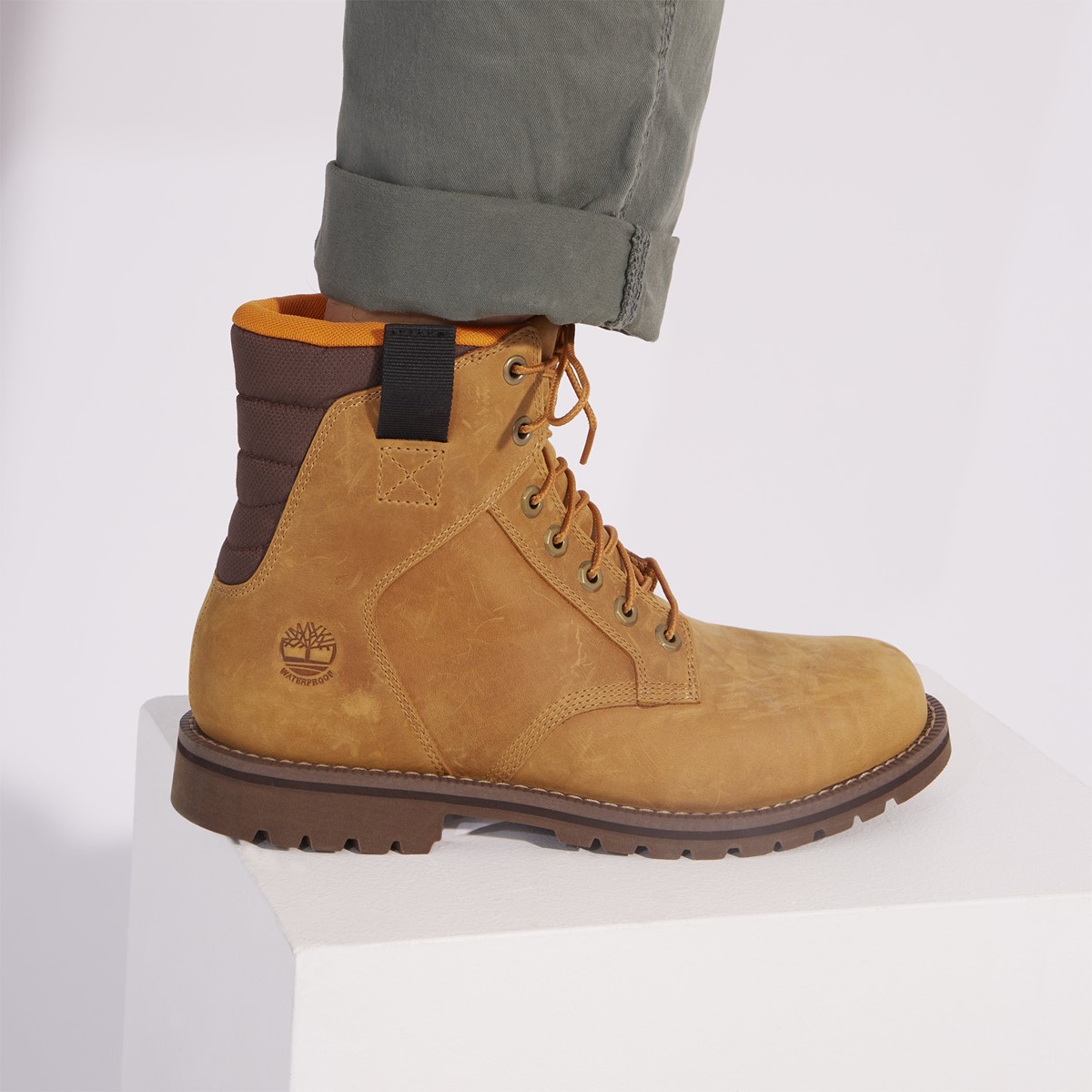 Men's Redwood Falls Waterproof Insulated Boots in Brown