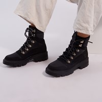 Women's Cortina Valley Warm-Lined Lace-Up Boots in Black Alternate View