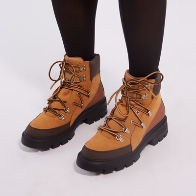 Women's Cortina Valley Lace-Up Boots in Brown/Black Alternate View