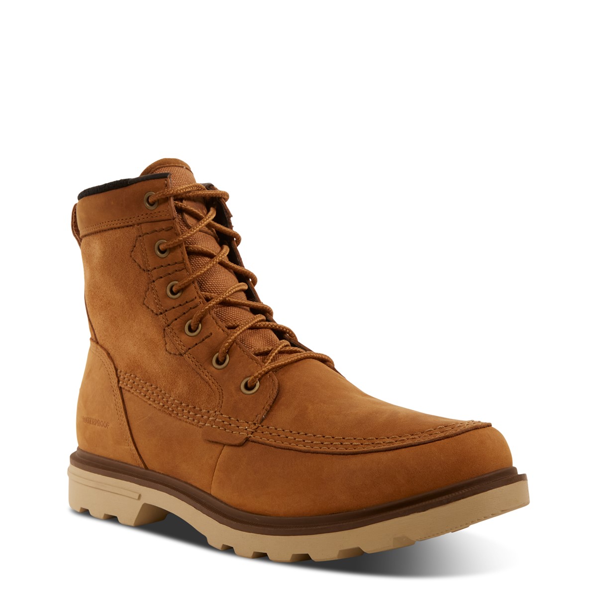 Men's Carson Storm WP Lace-Up Boots in Brown | Little Burgundy