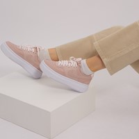 Women's Court Vision Alta Platform Sneakers in White / Pink Alternate View