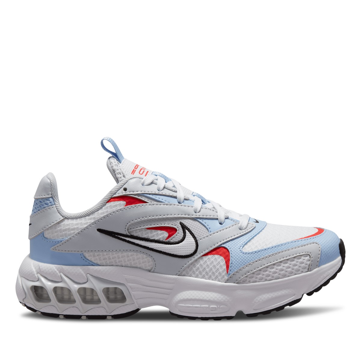 Women's Zoom Air Fire Sneakers in Blue/White/Red