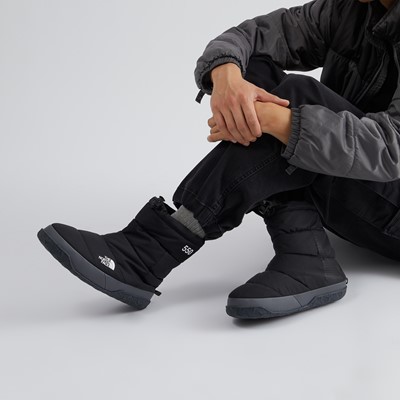 Men's Nuptse Après Booties in Black | Little Burgundy