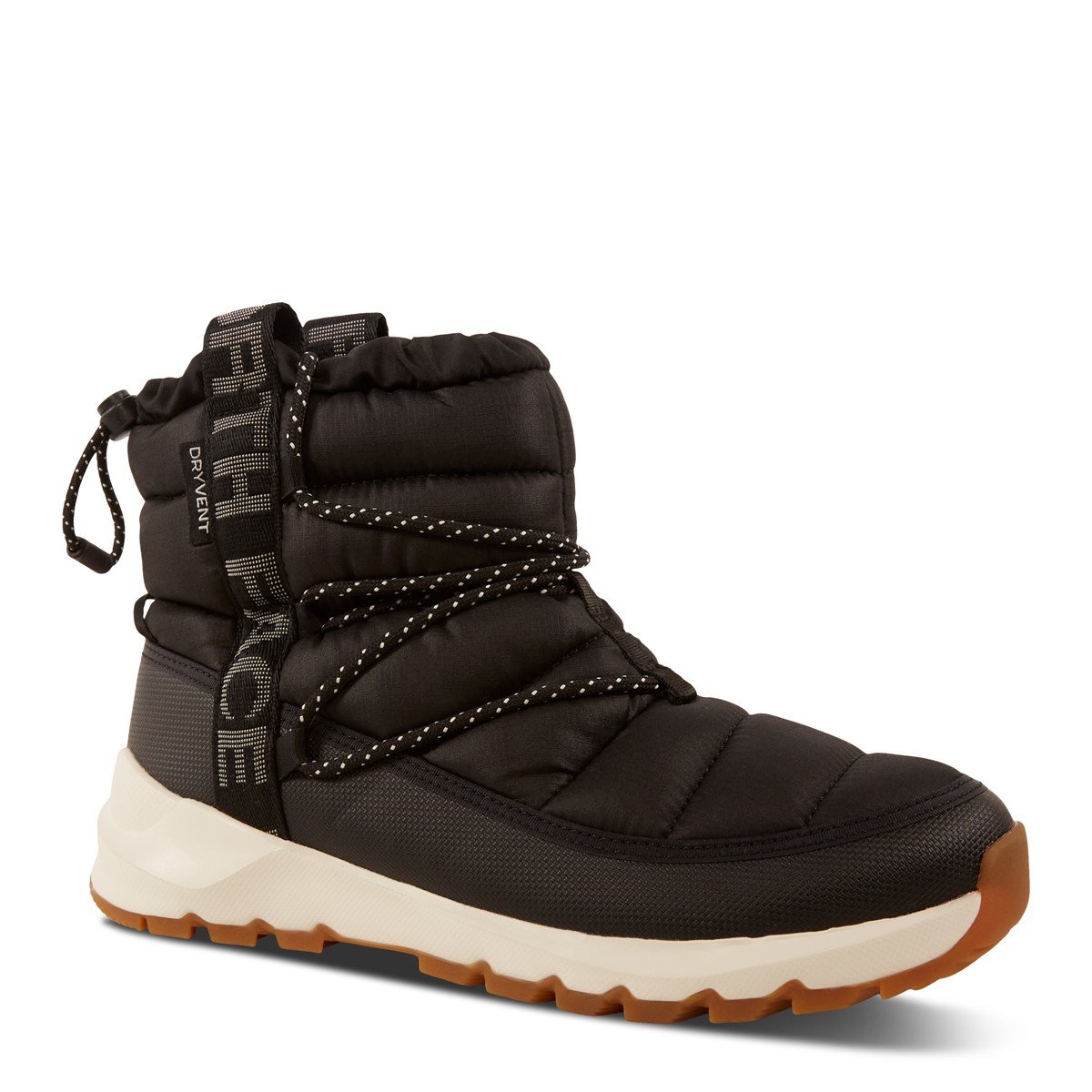 Women's ThermoBall Lace-Up Boots in Black | Little Burgundy