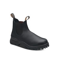 BLUNDSTONEブランドストーンLUG BOOT 2240 Black Lug Boots, Premium Leather Chelsea Boots, Women's