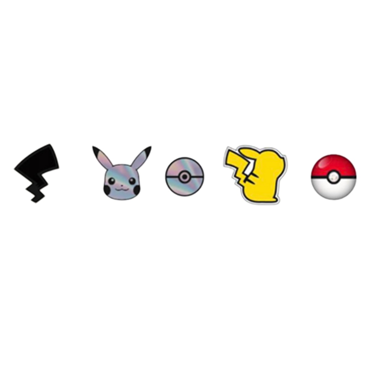 Paquet de 5 breloques Jibbitz  Pokémon