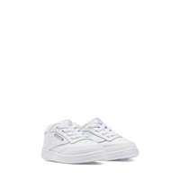 Toddler's Club C Sneakers in White Alternate View