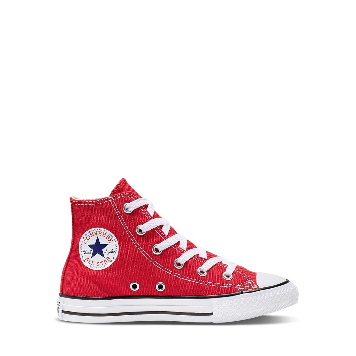 Little Kids' Chuck Taylor All Star Hi Sneakers in Red/White