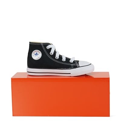 Toddler's Chuck Taylor All Star Hi Sneakers in Black/White Alternate View