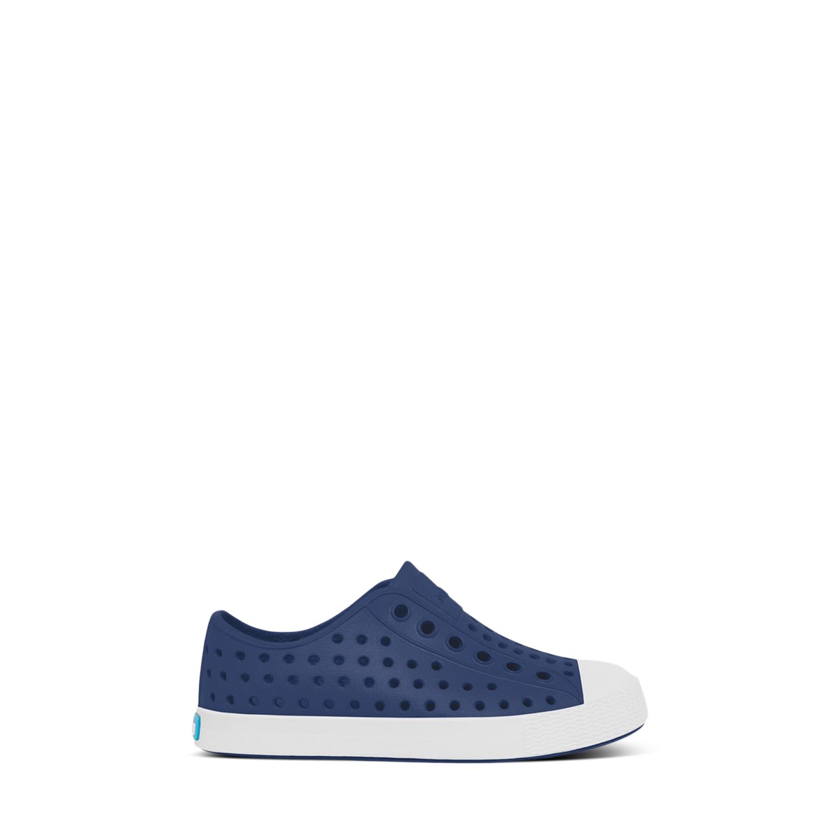 Chaussures sans lacets Jefferson bleu et blanc pour tout-petits