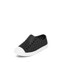 Toddler's Jefferson Slip-On Shoes in Black/White