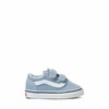 Toddler's Old Skool V Sneakers in Blue/White