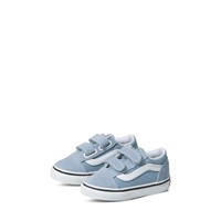 Toddler's Old Skool V Sneakers in Blue/White Alternate View