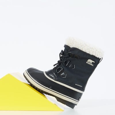 Little Kids' Yoot Pac Nylon WP Winter Boots in Black Alternate View