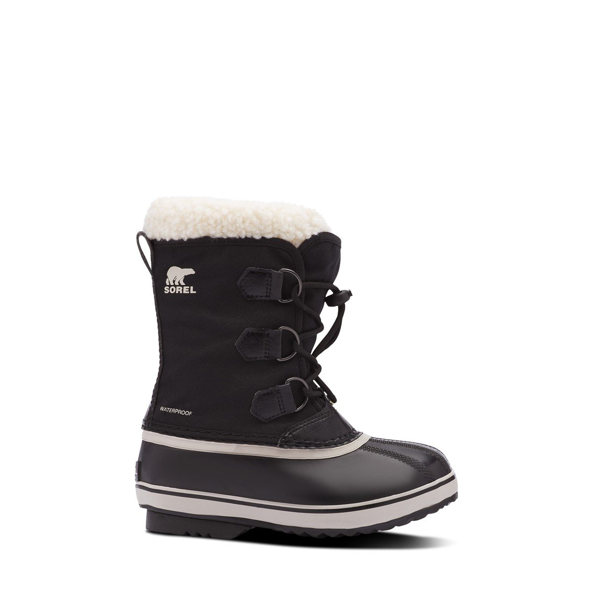 Little Kids' Yoot Pac Nylon WP Winter Boots in Black