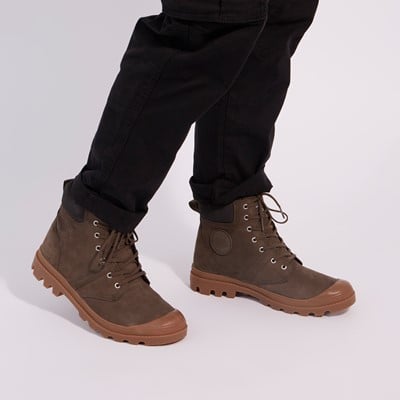 Men's Pallabrouse Cuff WP+ Boots in Khaki Alternate View