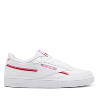 Women's Vegan Club C 85 Sneakers in White/Pink/Red