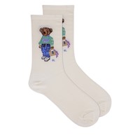 Chaussettes Crew Polo Bear beiges