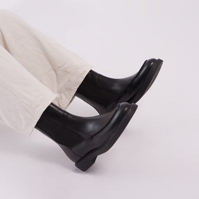 Women's Alex Slip-On Boots in Black Alternate View