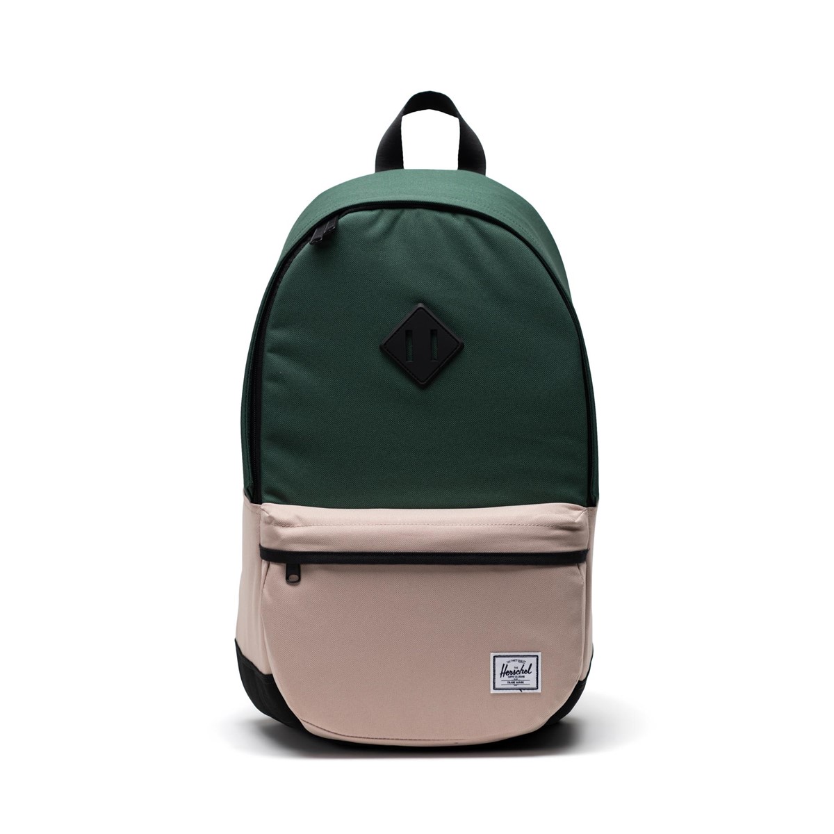 Heritage Pro Backpack in Green / Pink