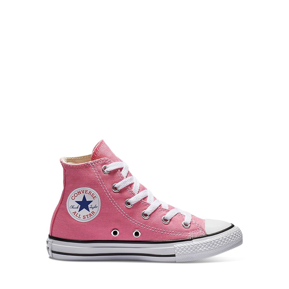 Little Kids' Chuck Taylor All Star Hi Sneakers in Pink | Little Burgundy