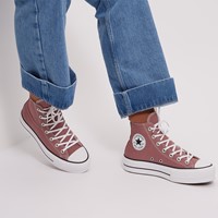 Women's Chuck Taylor All Star Lift Hi Sneakers in Dusty Pink Alternate View