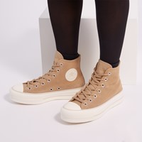 Baskets Chuck Taylor Lift Hi beige sable pour femmes Alternate View